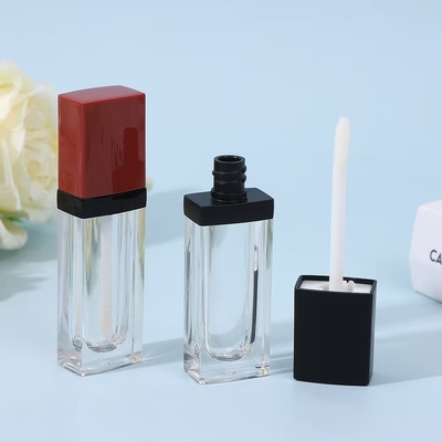 Tuyau de rouge à lèvres à bouche creuse vide 3G personnalisé avec fermeture à vis de joint en caoutchouc Tuyau de baume à lèvres en plastique pour récipient cosmétique