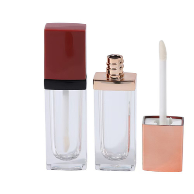 Tuyau de rouge à lèvres à bouche creuse vide 3G personnalisé avec fermeture à vis de joint en caoutchouc Tuyau de baume à lèvres en plastique pour récipient cosmétique