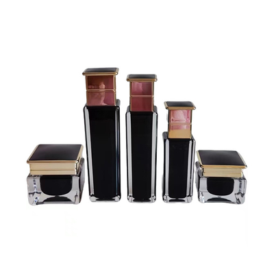 Bouteille de crème acrylique pour femmes Cosmétique Bocal en plastique pour le visage Crème de soins de la peau
