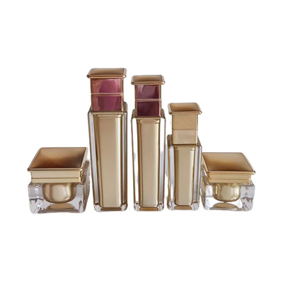 Bouteille de crème acrylique pour femmes Cosmétique Bocal en plastique pour le visage Crème de soins de la peau