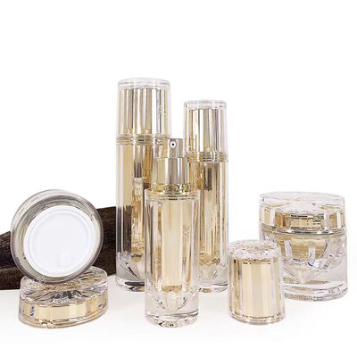 Flacon en acrylique pour sérum cosmétique, lotion, contenant de 1 oz, flacon pompe airless