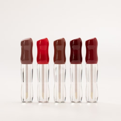 3.5g 5g Tube de rouge à lèvres pour lèvres vides avec fermeture à vis de joint en caoutchouc Tube de baume à lèvres en plastique pour emballage de récipients cosmétiques