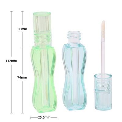 Fabrique 4g tube de rouge à lèvres à bouche ronde vide avec fermeture à vis de joint en caoutchouc tube de baume à lèvres en plastique pour emballage de récipient cosmétique