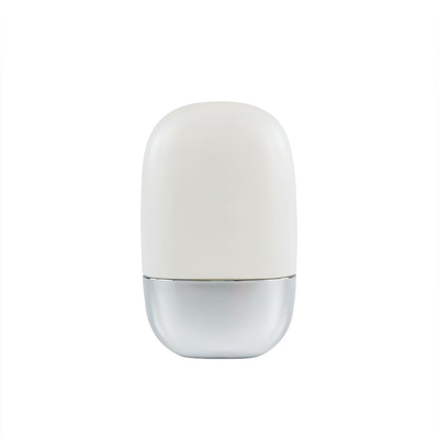 50g Ovale Luxe Rose Crème Applicateur Crème Bouteilles de crème solaire avec couvercle doré