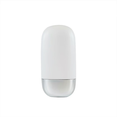 50g Ovale Luxe Rose Crème Applicateur Crème Bouteilles de crème solaire avec couvercle doré
