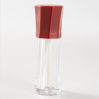 5 ml de capacité tube de rouge à lèvres en plastique avec des diamants attachés facile à transporter et les couleurs de finition