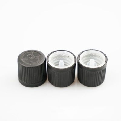 20 mm 24 mm 28 mm Noir à nervures lisse en plastique à vis à capuche joints par induction ou joints sensibles à la pression