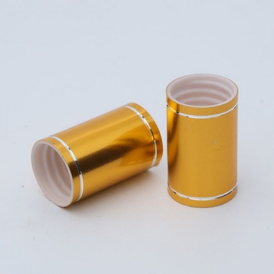 Couvercle à vis métallique en aluminium pour bouteille en verre d'huile d'olive