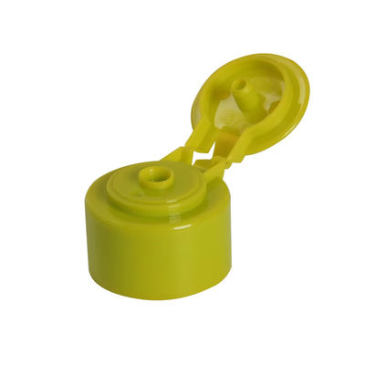 20mm 24mm 28mm en plastique personnalisé Cap-Flip Shampooing Cap-Flip Bouteille Cap