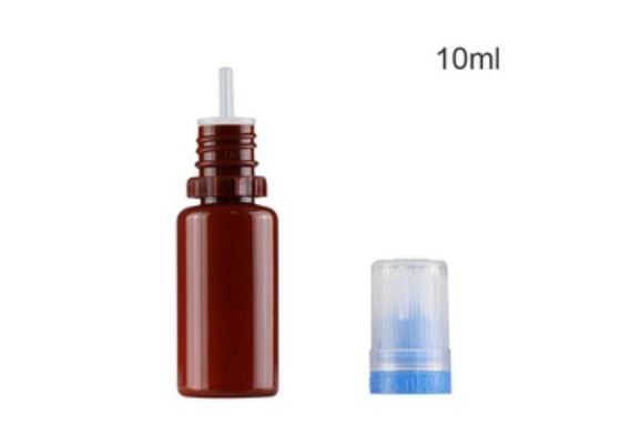Bouteille de 10 ml avec gouttière pour bouteilles d' huile de fumée à fermeture à pression