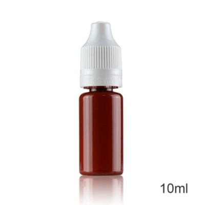 Bouteille de 10 ml avec gouttière pour bouteilles d' huile de fumée à fermeture à pression
