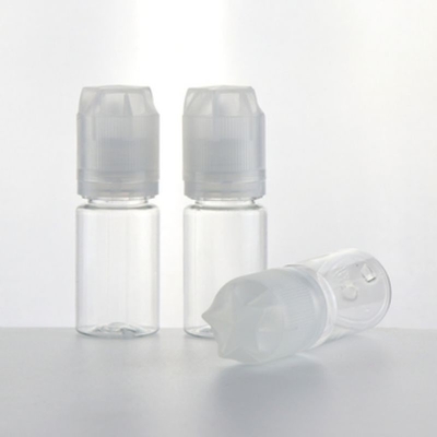 Bouteille de gouttelette d'huile de fumée en plastique de 30 ml avec une pointe mince et un capuchon anti-enfants
