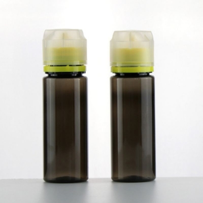 Bouteille de gouttelette d'huile de fumée en plastique de 30 ml avec une pointe mince et un capuchon anti-enfants