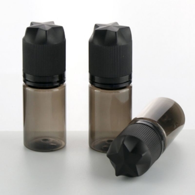 50 ml d'huile de fumée liquide bouteilles en plastique longues pour le jus d'huile avec l'emballage à l'épreuve des enfants Lotion de finition mate Finition