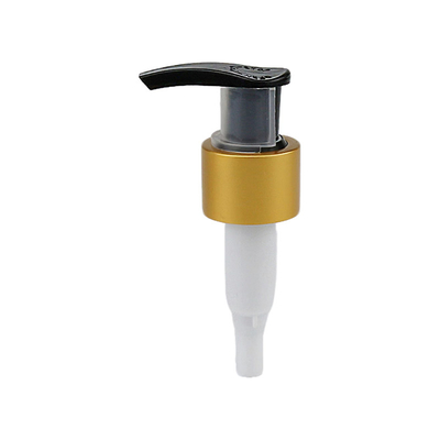 Dispensateur de pompe à lotion en aluminium de 24 mm 28 mm