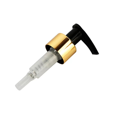 Dispensateur de pompe à lotion en aluminium de 24 mm 28 mm