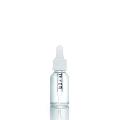 18mm Plastic Bottle Dropper et 10ml Amber Oil Glass Essential Oil Bottle pour le voyage ou à la maison