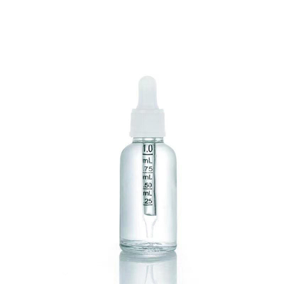 18mm Plastic Bottle Dropper et 10ml Amber Oil Glass Essential Oil Bottle pour le voyage ou à la maison