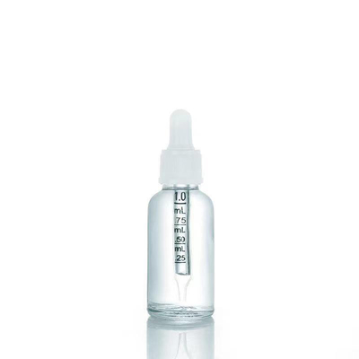 18mm Plastic Bottle Dropper et 10ml Amber Oil Glass Essential Oil Bottle pour le voyage ou à la maison