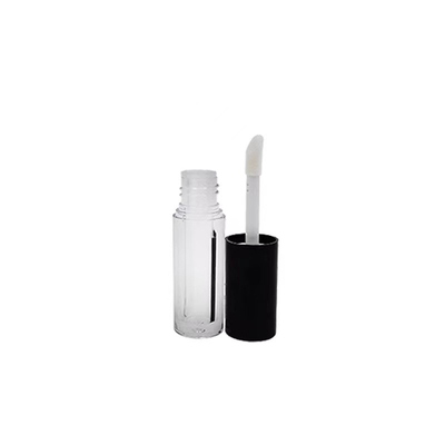 Tuyau de baume à lèvres en plastique pour récipient cosmétique Emballage en plastique personnalisé Tuyau de rouge à lèvres vide 3.5G avec fermeture à vis de joint en caoutchouc