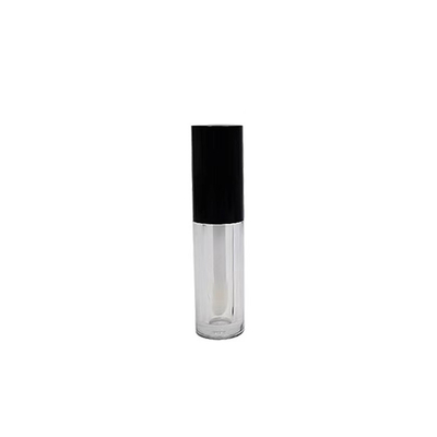 Tuyau de baume à lèvres en plastique pour récipient cosmétique Emballage en plastique personnalisé Tuyau de rouge à lèvres vide 3.5G avec fermeture à vis de joint en caoutchouc