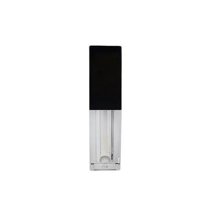 Tuyaux de rouge à lèvres à bouche ronde vierge 4g personnalisés avec fermeture à vis de joint en caoutchouc Tuyaux de baume à lèvres en plastique pour emballage de récipients cosmétiques