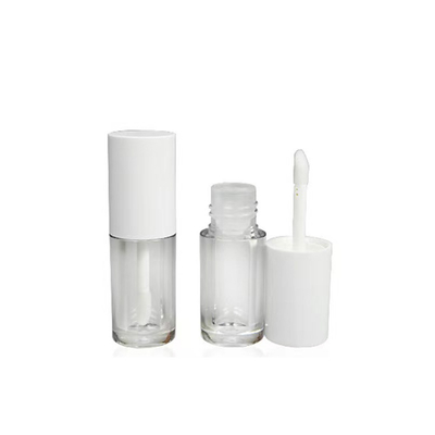 Vente en gros de tubes de rouge à lèvres vides sur mesure de 3,5 g avec fermeture à vis de joint en caoutchouc Tubes de baume à lèvres en plastique pour emballage de récipients cosmétiques