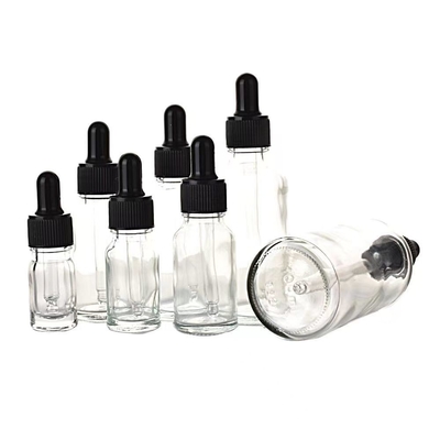 Bouteille d' huile essentielle de 5 ml, 10 ml, 15 ml, 20 ml, 30 ml, 50 ml et 100 ml avec gouttelette