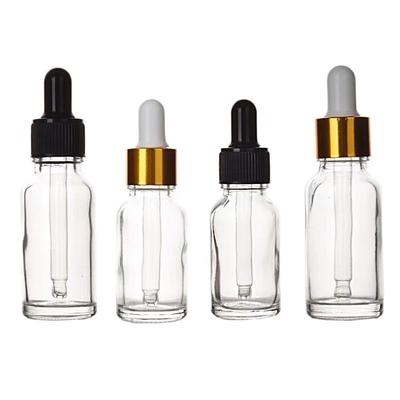Bouteille d' huile essentielle de 5 ml, 10 ml, 15 ml, 20 ml, 30 ml, 50 ml et 100 ml avec gouttelette