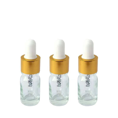 Bouteille d' huile essentielle de 5 ml 10 ml 15 ml 20 ml 30 ml 50 ml 100 ml 18/410 taille du cou avec gouttelier de luxe
