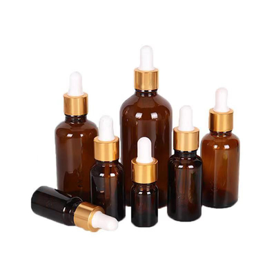 30 ml gros de l'usine Logo personnalisé œil bouteille d'huile essentielle goutteuse en verre