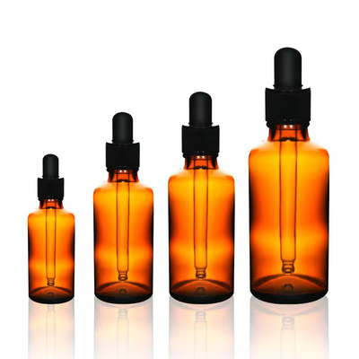 30 ml gros de l'usine Logo personnalisé œil bouteille d'huile essentielle goutteuse en verre