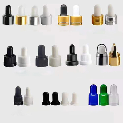 18mm 24mm PP plastique à côtes goutte-à-goutte pour bouteille d'huile essentielle et polyvalent
