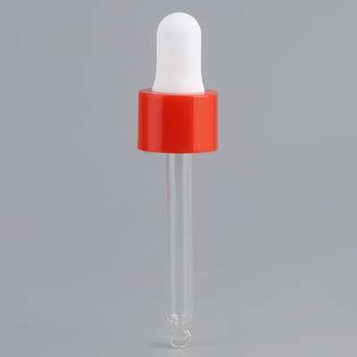 Couleur personnalisée 18 mm 24 mm Gouttelier en plastique en PP lisse avec pipette en plastique pour des mesures précises