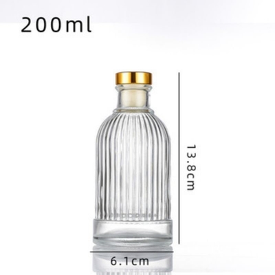 Bouteille de diffuseur en verre de 100 ml 140 ml 200 ml 220 ml