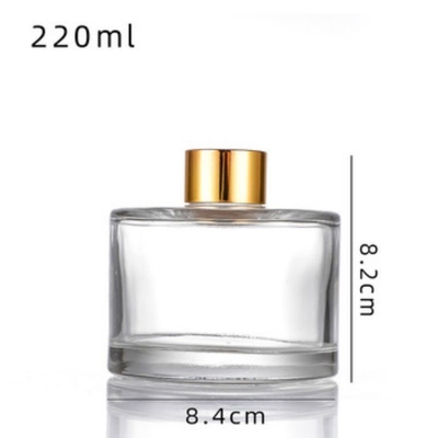 Bouteille de diffuseur en verre de 100 ml 140 ml 200 ml 220 ml