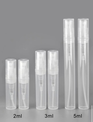 2ml 3ml 5ml Refillable PP Plastic Perfume Mist Bottle