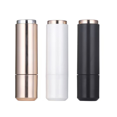 Emballage vide 6 ml Tubes de brillant à lèvres clairs avec baguette ronde Logo personnalisé Tubes de brillant à lèvres