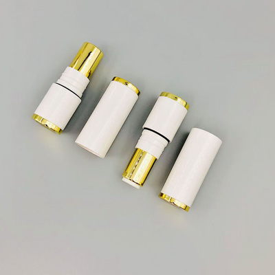 Emballage cosmétique de paille de blé Tubes de rouge à lèvres avec logo et couvercle personnalisables
