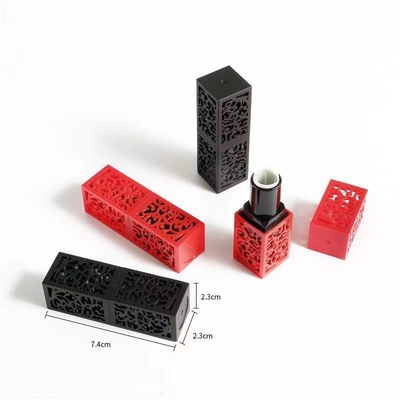 Container de baume à lèvres Logo personnalisé Maquillage cosmétique Boîtier de rouge à lèvres Tubes d'emballage