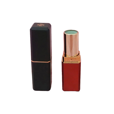 Emballage cosmétique de paille de blé Tubes de rouge à lèvres avec logo et couvercle personnalisables