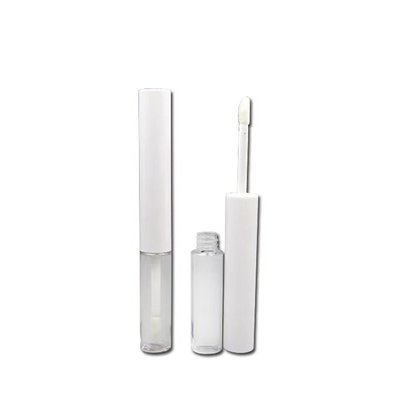 DIY 4g bouche ronde vide tube de rouge à lèvres ruban scellé vis de fermeture en plastique tube de baume à lèvres pour emballage de récipient cosmétique