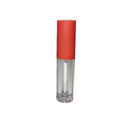 Emballage vide 6 ml Tubes de brillant à lèvres clairs Barbe ronde Logo personnalisé Tubes de brillant à lèvres