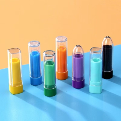1G tube de rouge à lèvres vide fermeture à vis tube de baume à lèvres en plastique pour emballage de récipients cosmétiques