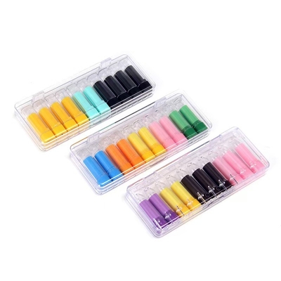 1G tube de rouge à lèvres vide fermeture à vis tube de baume à lèvres en plastique pour emballage de récipients cosmétiques