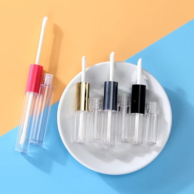 Type cosmétique Gloss pour les lèvres 2,5 ml Gros pinceau pour la tête Pour le glaçage des lèvres