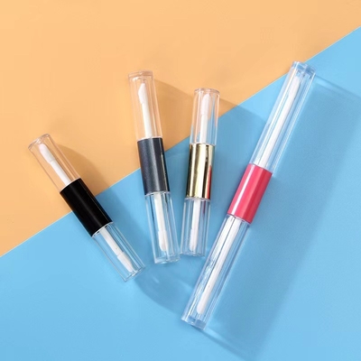 Type cosmétique Gloss pour les lèvres 2,5 ml Gros pinceau pour la tête Pour le glaçage des lèvres