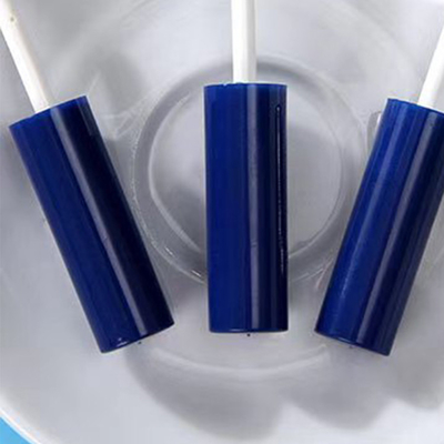 5G paille de blé emballage cosmétique tube rouge à lèvres avec couvercle blanc doux