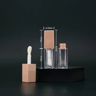 Tubes PET transparents et mignons pour le rouge à lèvres et le mascara