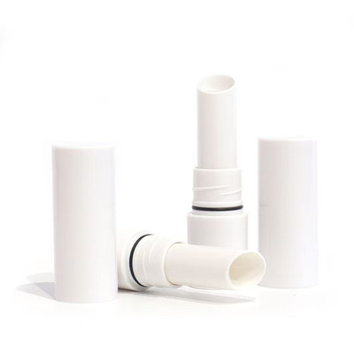 Tubes de rouge à lèvres métalliques avec écran d'impression, récipient de brillant à lèvres et fermeture de tube en plastique